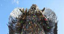 Knife angel sculpture