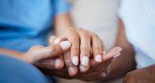 holding hands