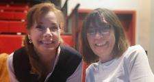 Darcey Bussell and Angela Hill