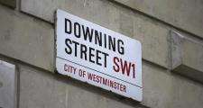 downing street sign london uk 1