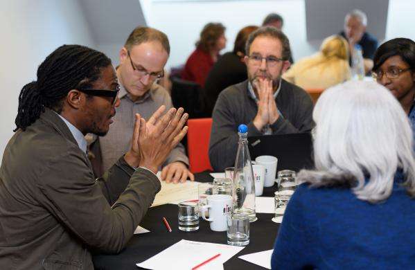Group of people at table