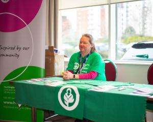 Exhibition area of the BASW Cymru annual conference