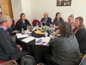 Interactive Dynamic Discussions, Professor Samantha Baron, BASW Cymru and Roseanne Palmer, BASW