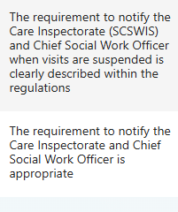 a picture of a several statements