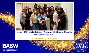Amazing Social Work Team - Adult Citywide Triage - Specialist Mental Health