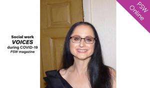 Social worker Rosie Meleady who is recovering from COVID-19 Coronavirus, social work, stories, videos, poems, photographs