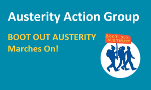 austerity action group logo 2 Austerity Action Group - Boot Out Austerity marches on!