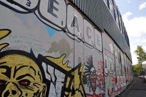 belfast peace wall