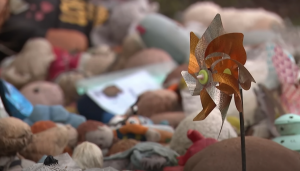 logan mwangi murder tributes left at scene Logan Mwangi murder tributes left at scene