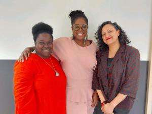 Event organisers pictured left to right: Millie Kerr, Shantel Thomas and Nimal Jude Event organisers pictured left to right: Millie Kerr, Shantel Thomas and Nimal Jude