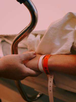 hospital bed