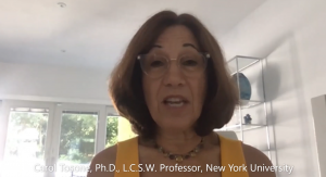 Dr Carol Tosone speaks to BASW members Dr Carol Tosone of the New York University Silver School of Social Work